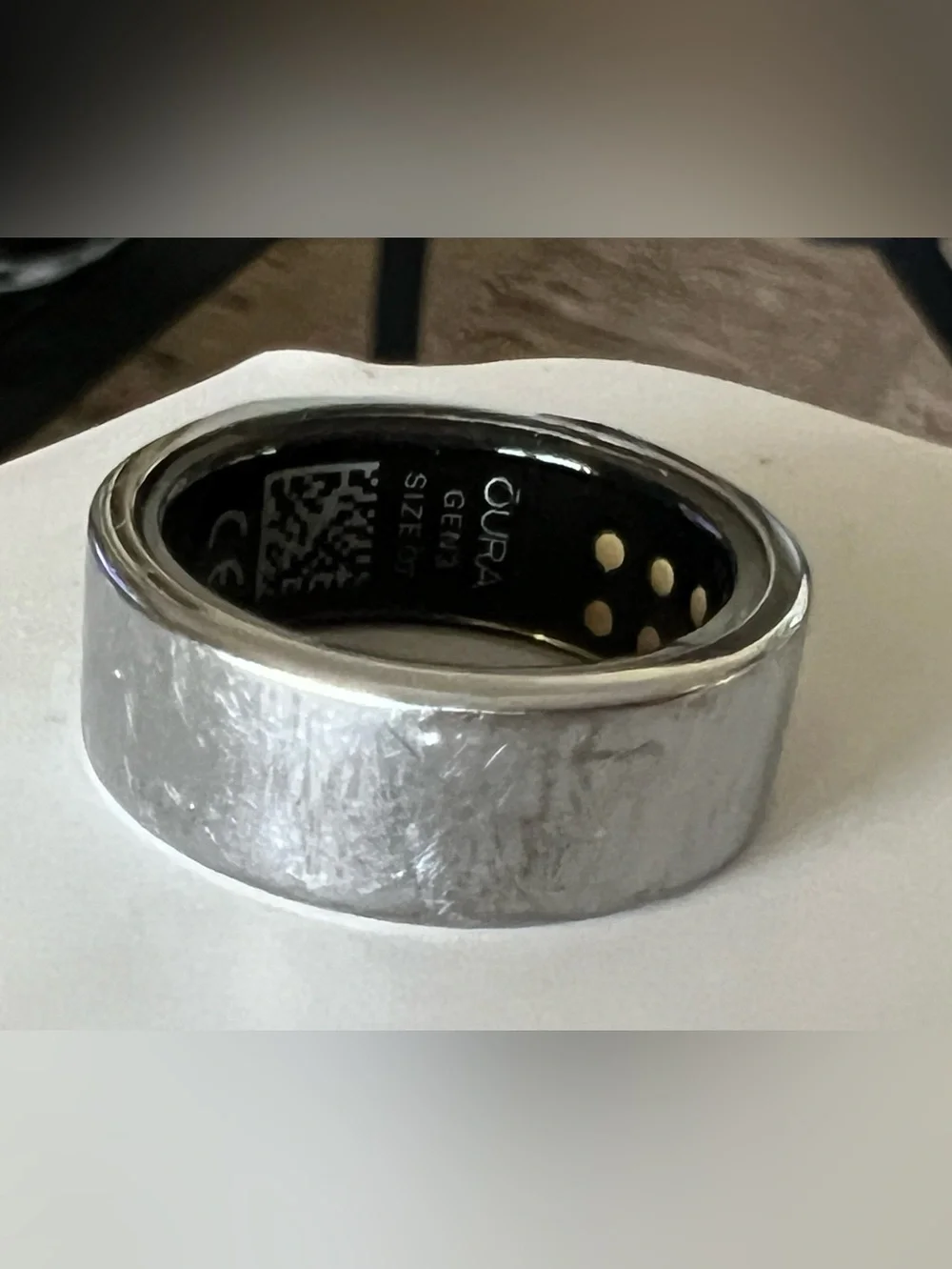Oura Ring Gen 3 | Silver | Size 7 | Health & Sleep Tracker